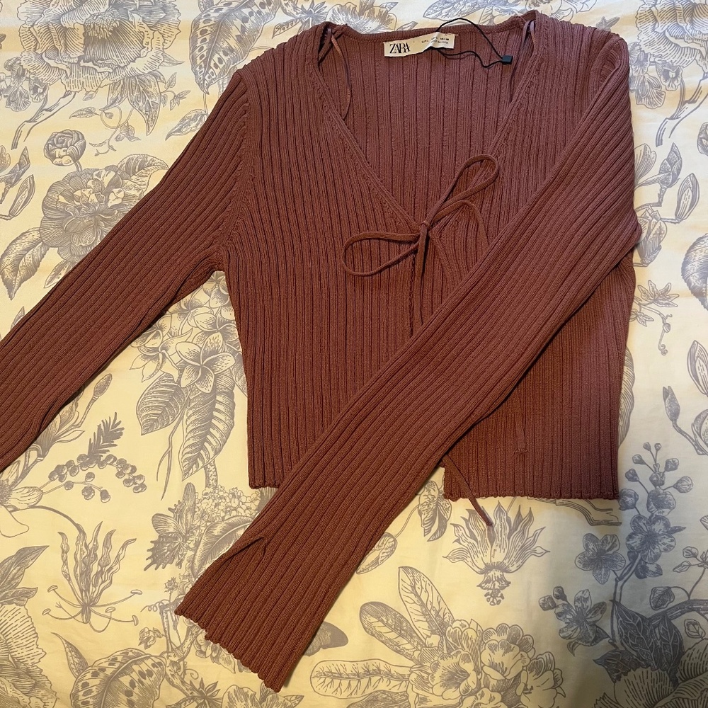 Zara long sleeve cardigan